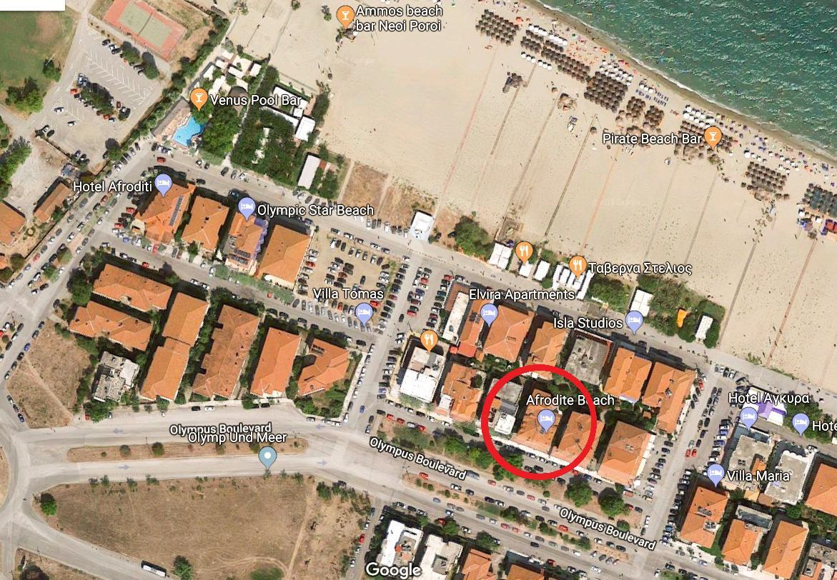 Afrodite Beach Néi Póri Kültér fotó